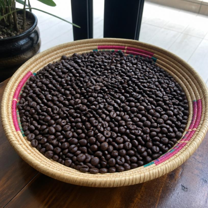 Ethiopian coffee beans